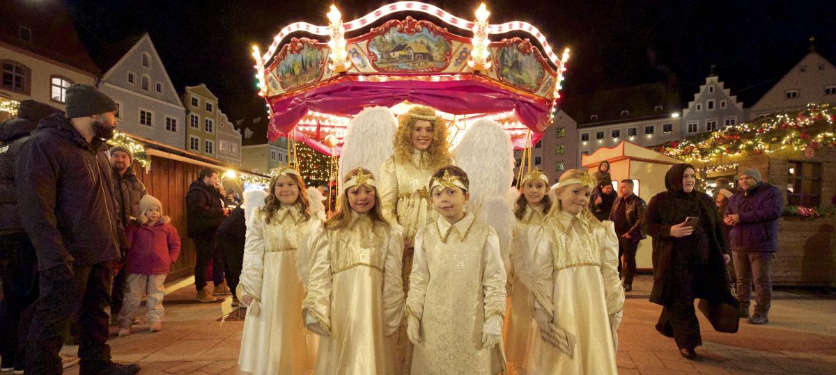 Der Landsberger Christkindlmarkt ist feierlich eröffnet