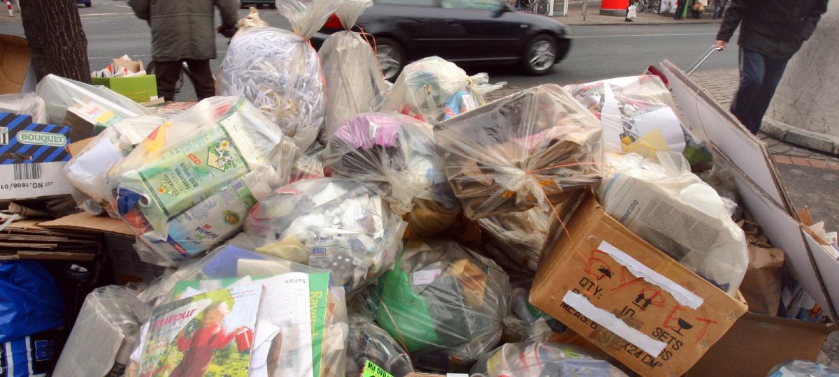 Nach Silvester bleibt ein Abfallberg: 47 Tonnen Restmüll allein in München