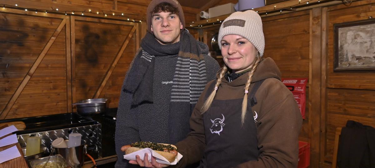 Zwei Buden auf dem Infanterieplatz haben sich gesucht und gefunden