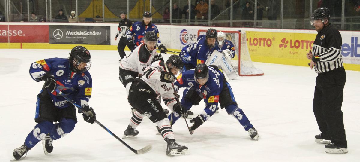 HC Landsberg holt zum Start in die Rückrunde der Eishockey-Bayernliga einen Punkt