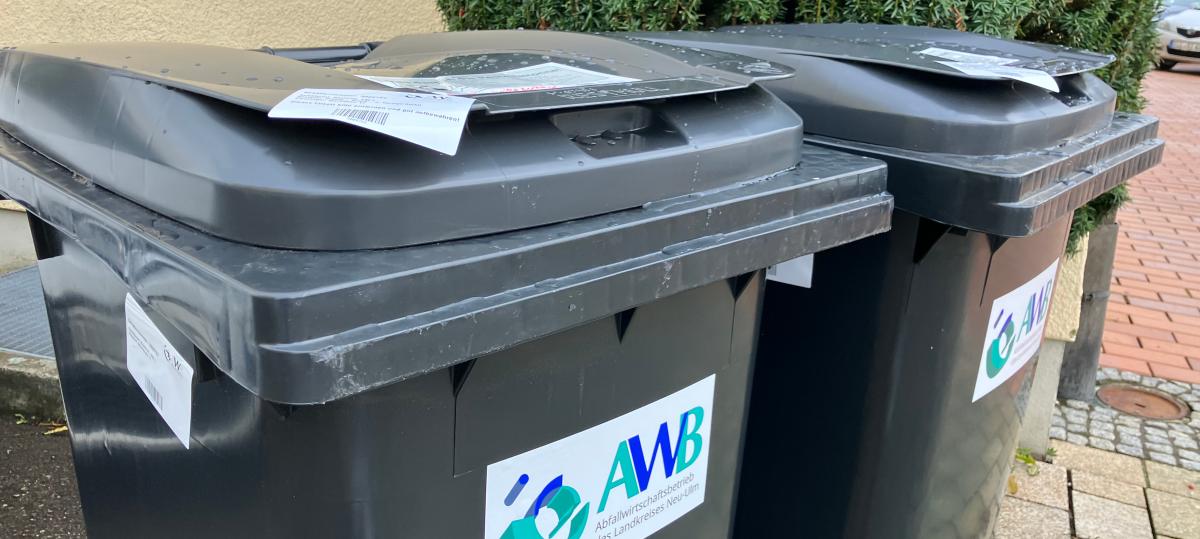 Neue Abfallbehälter: Tonnentausch ausgerechnet vor den Feiertagen