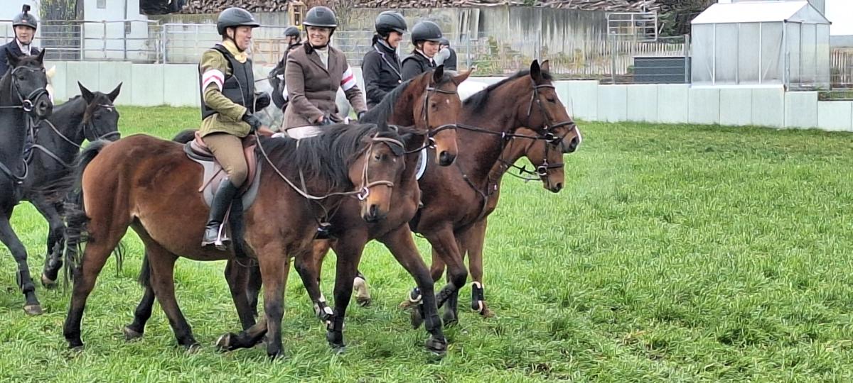 Stimmungsvolle Fuchsjagd