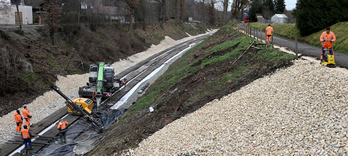 Nach Unglück und monatelanger Sperrung: Bald sollen die Züge wieder fahren