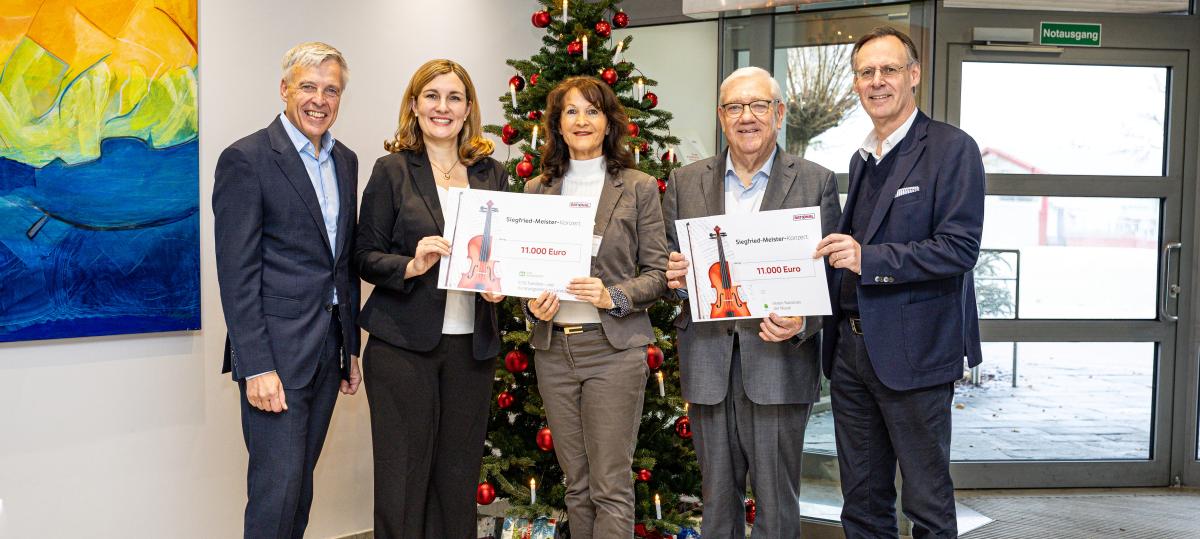 22.000 Euro Spenden nach Siegfried-Meister-Konzert