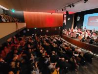 Volles Haus beim Mitsingkonzert der Jugendkapelle und Spätlese: Die Veranstaltungen im Kulturtreff werden bislang sehr gut angenommen und sind fast immer ausverkauft.