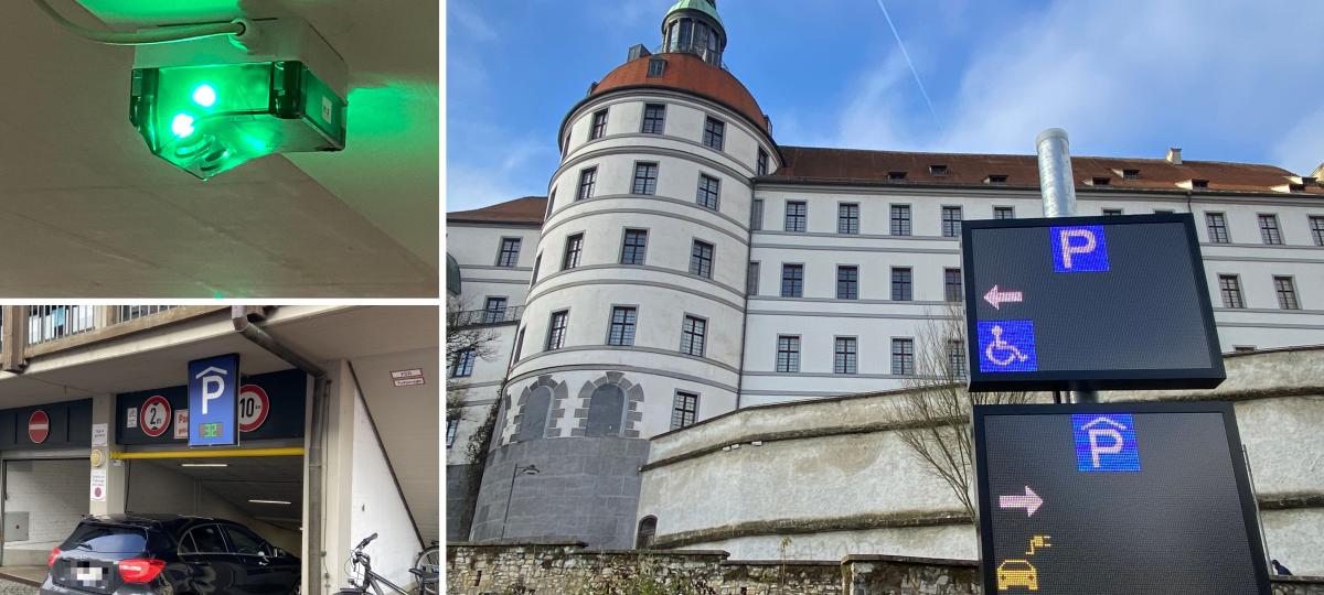 Neues Parkleitsystem in Neuburg: So soll es funktionieren