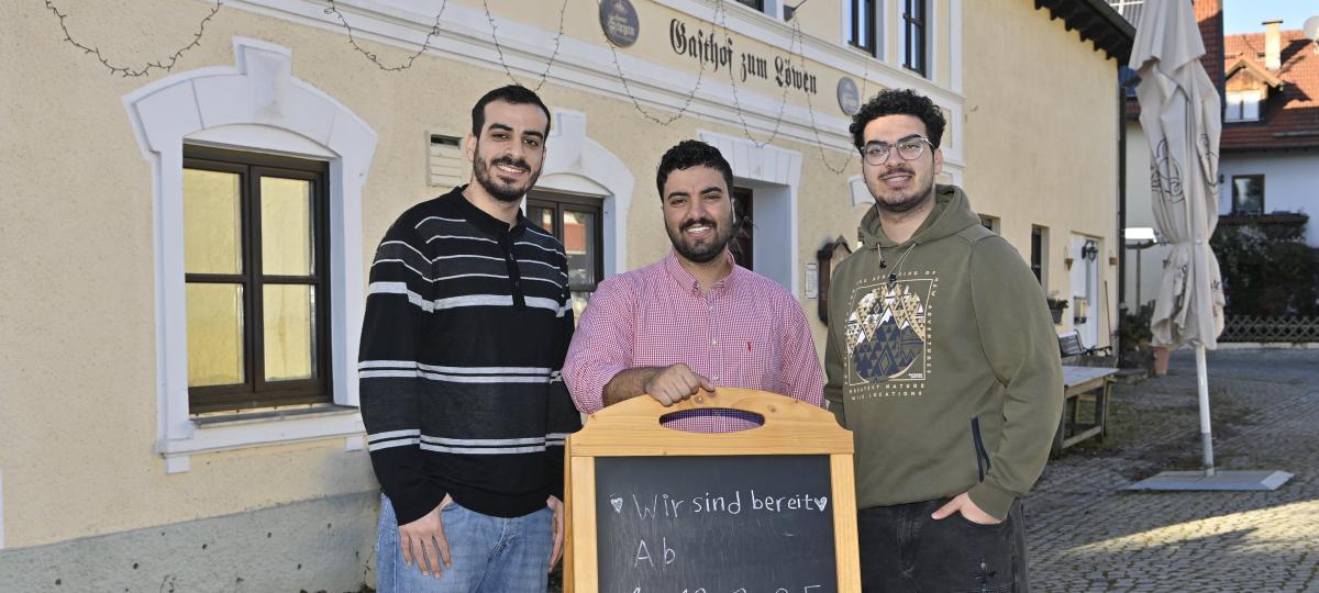 Der neue Wirt des Gasthofs zum Löwen bringt Erfahrung aus Sterne-Hotels mit