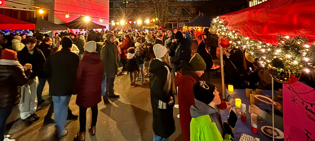 Volles Haus und Festtagsstimmung