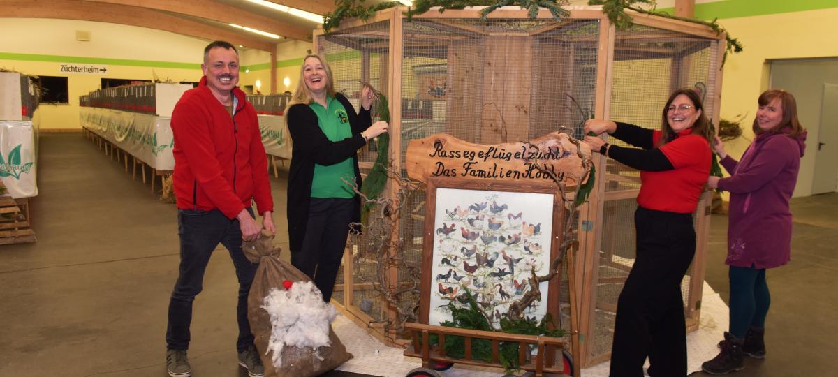 Taubenschau in Untermaxfeld: Bunte Vielfalt statt Jubiläumsfeier
