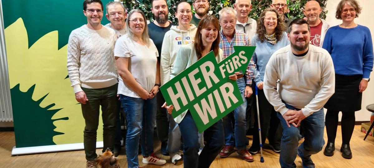 Kommunalwahl: 21 Kandidatinnen und Kandidaten treten für die Grünen in Senden an