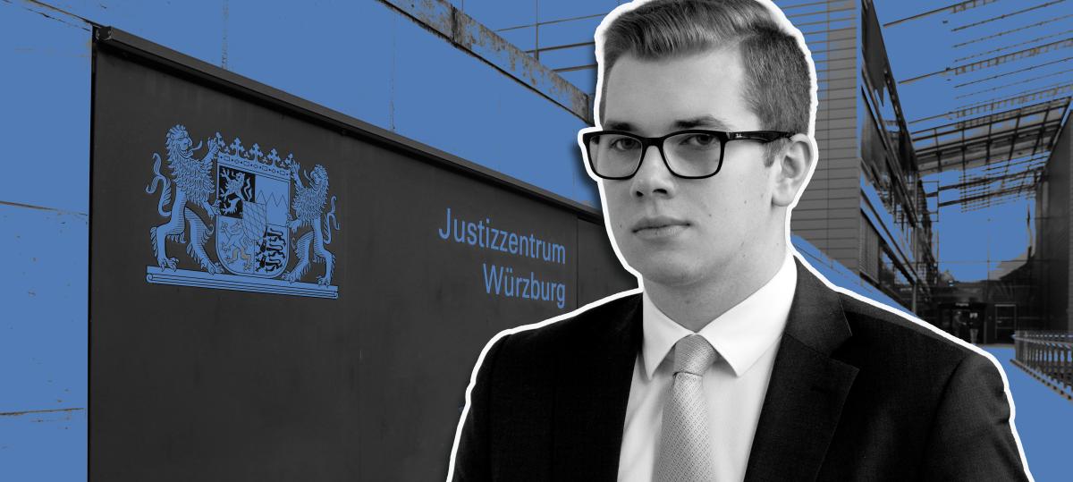 AfD-Politiker Halemba in Würzburg vor Gericht: Warum ein Verteidiger mutmaßliches Opfer ist