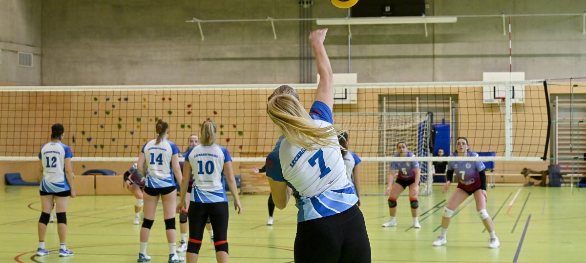 Kontrastprogramm für die Damen der Lechrain Volleys beim Heimspieltag