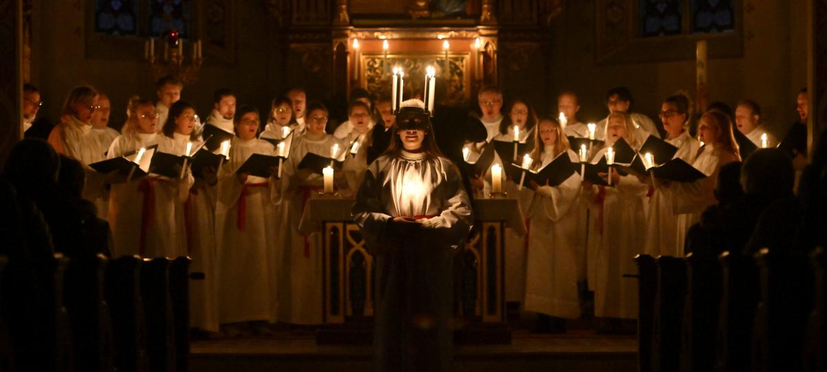 Sankta Lucia als kleiner Heiligabend