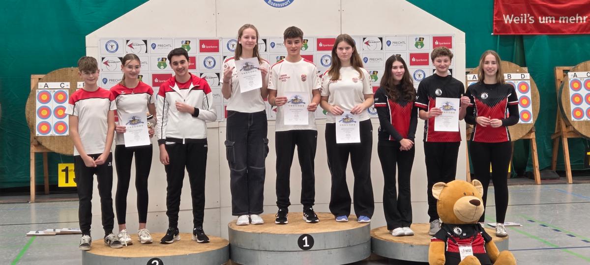 Bogenschützen von Jahn Landsberg holen sich auch in der Halle den Titel