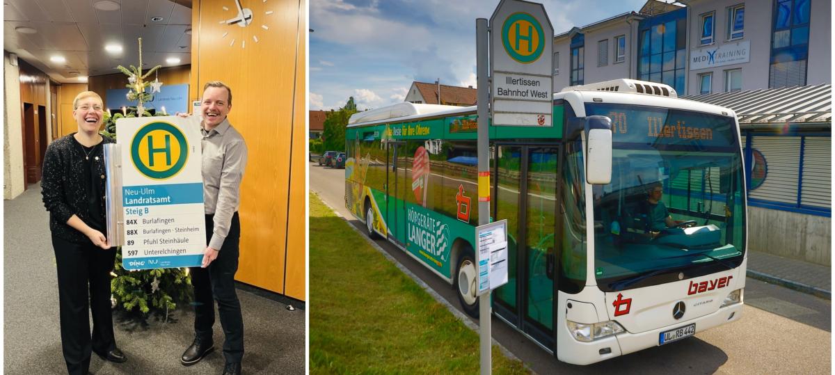 Was ändert sich im Nahverkehr im Landkreis Neu-Ulm?