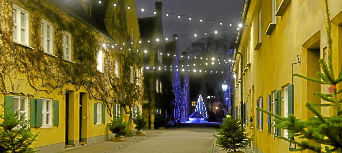 „An Weihnachten wird die Einsamkeit sichtbarer“: Wie in der Fuggerei gemeinsam gefeiert wird