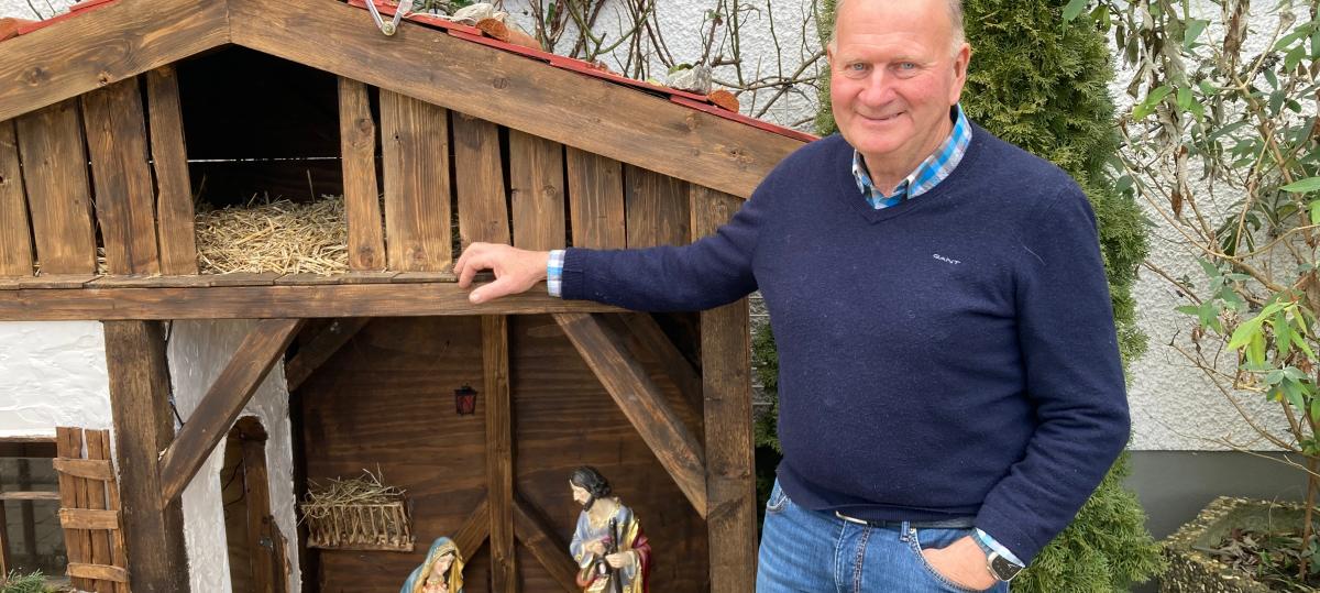 Mit Herz und Tatkraft: Josef Ölberger hält das Wullenstetter Dorfleben lebendig