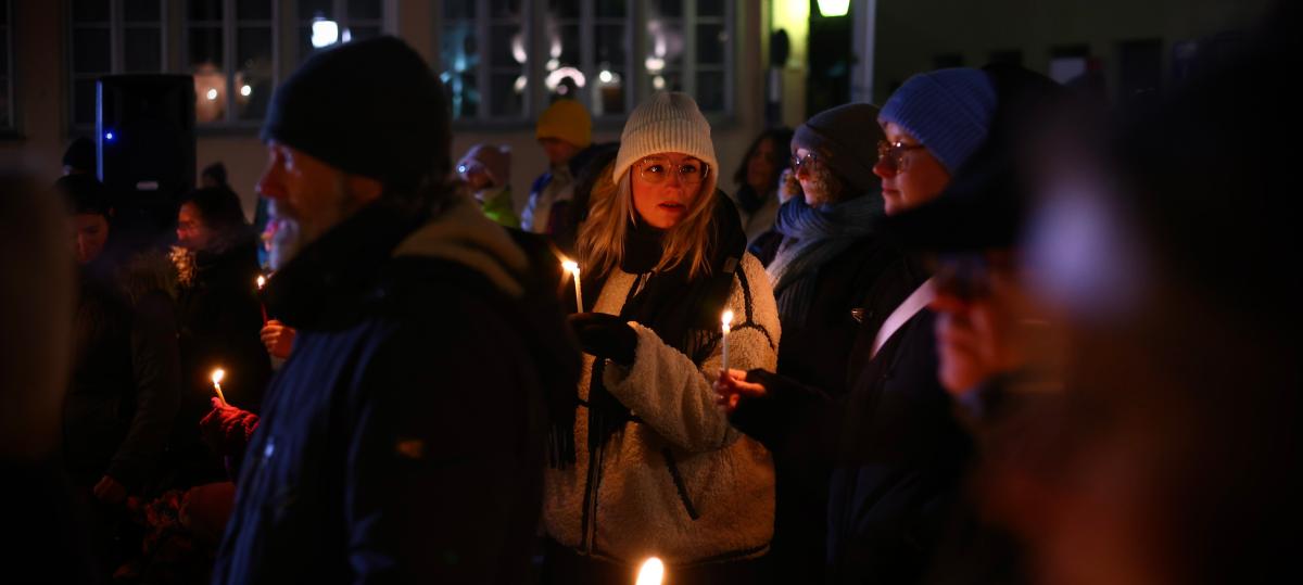 Mit Lichtern und Mut: Ulm feiert Chanukka
