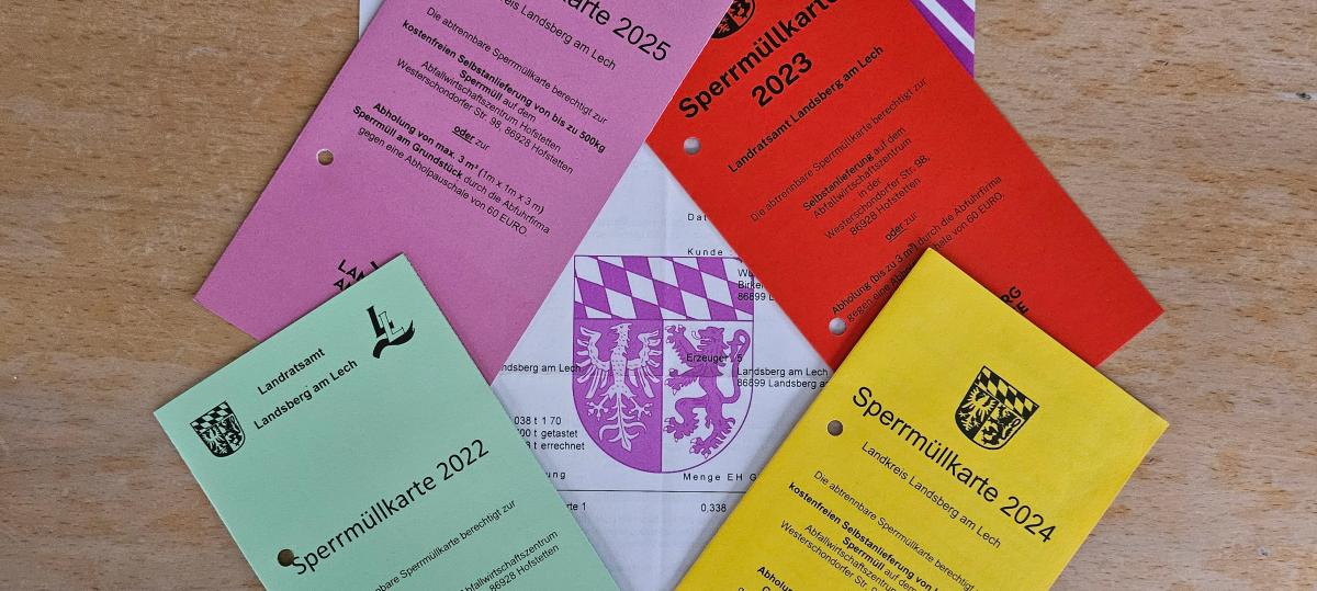 Ende eines Unikums: Abschied von der Sperrmüllkarte