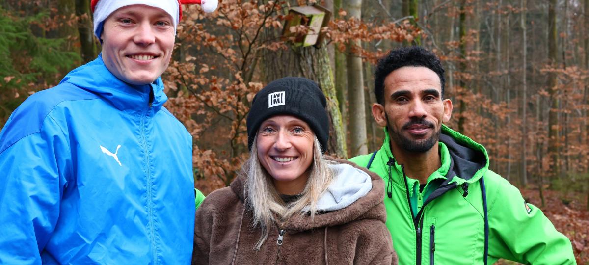 Hügel, Siege und ein Olympiasieger: So endete die 48. Winterlaufserie im Wellenburger Wald