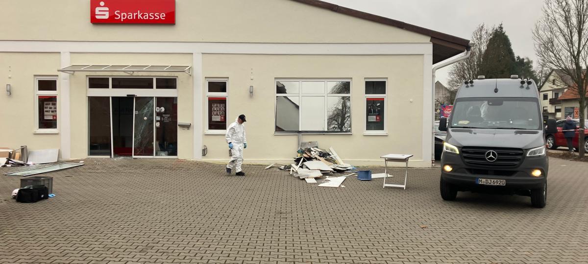 Schock nach Geldautomatensprengung in Ehekirchen