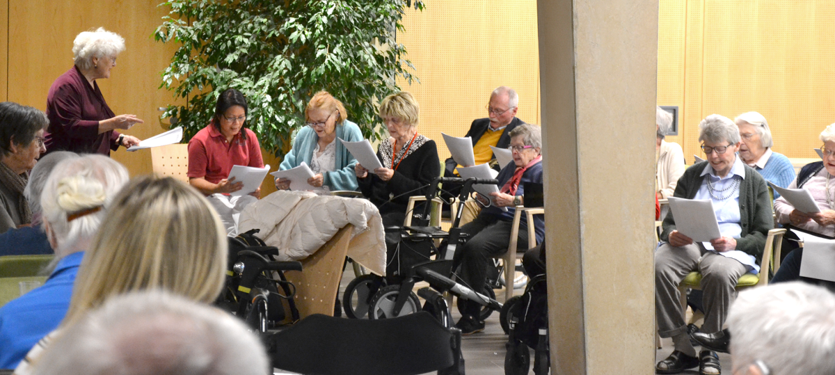 Stimmungsvolle Adventsfeier im Heilig-Geist-Spital