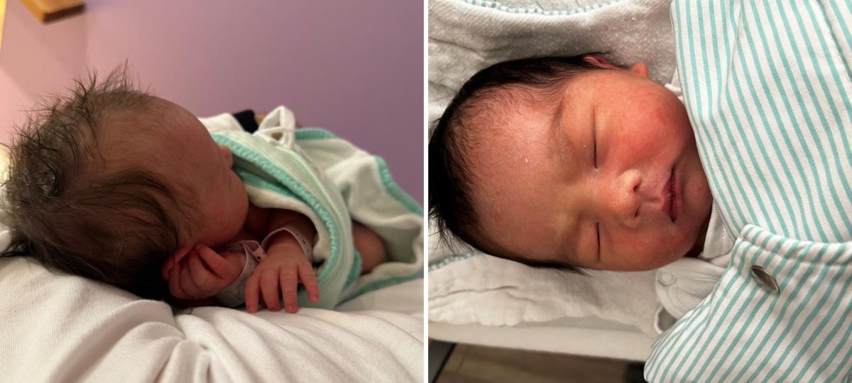 Geboren an Heiligabend: Wie ein Augsburger Christkind selbst seine Eltern überraschte