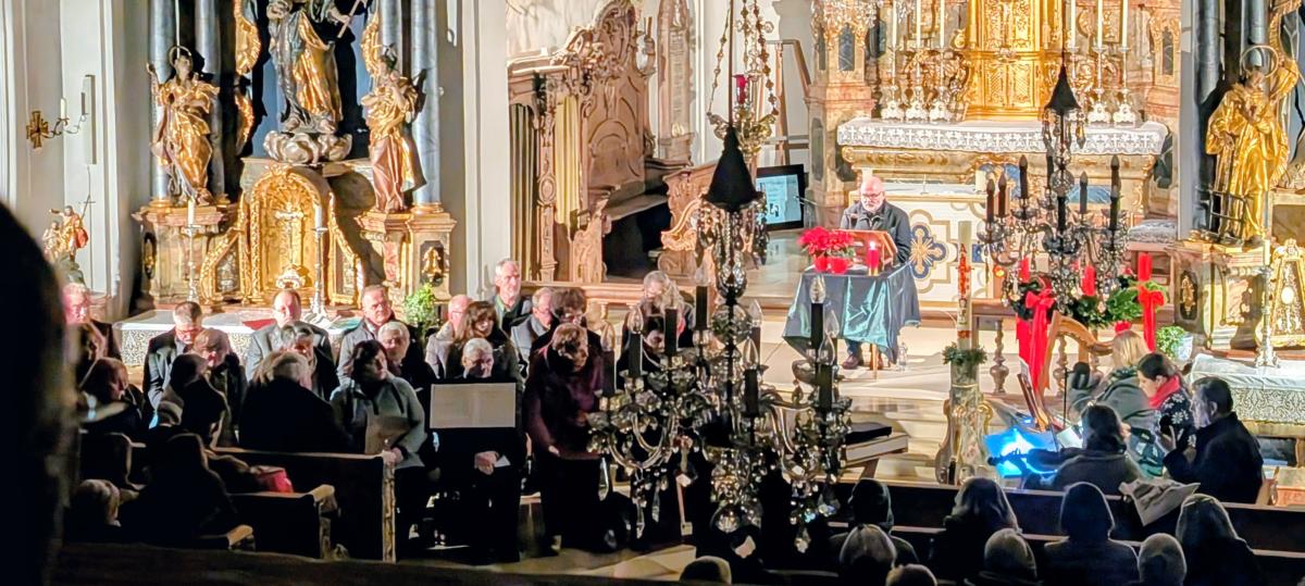 Heilige Nacht auf Lechrainisch