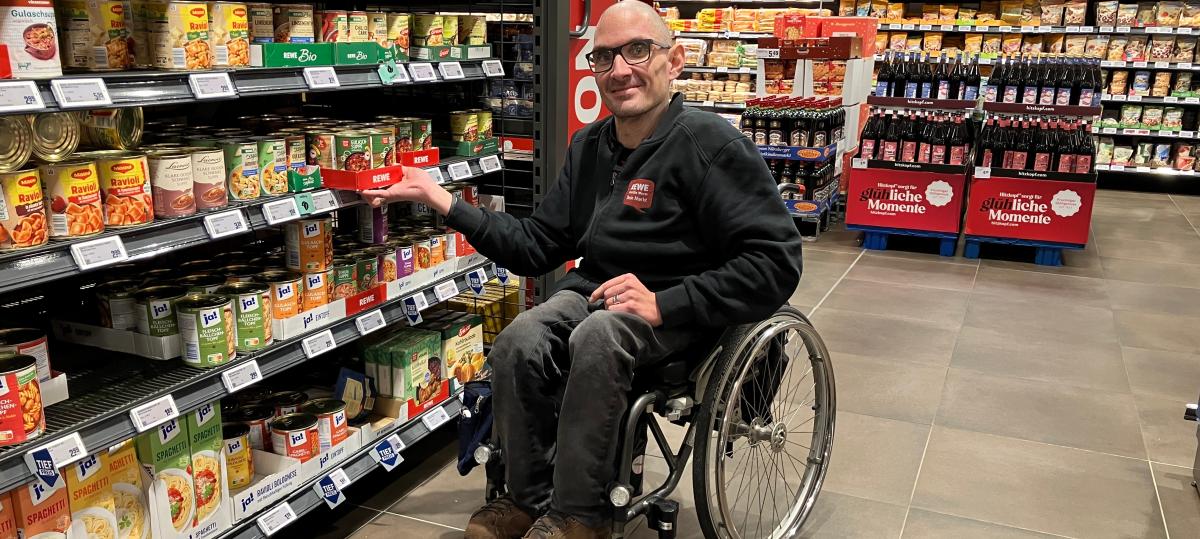 Er hat im Supermarkt seinen Traumjob gefunden: „Bin genau da, wo ich sein möchte“