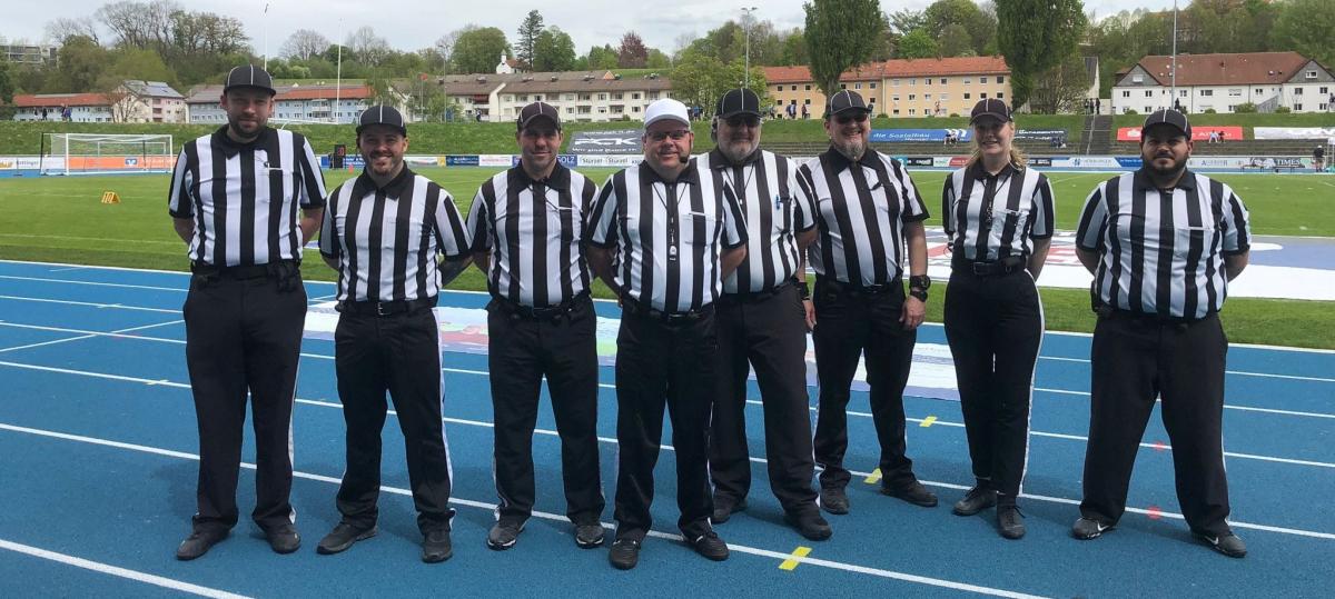 Nach der Express-Pleite bleibt Knut Dins dem Football treu: als Schiedsrichter