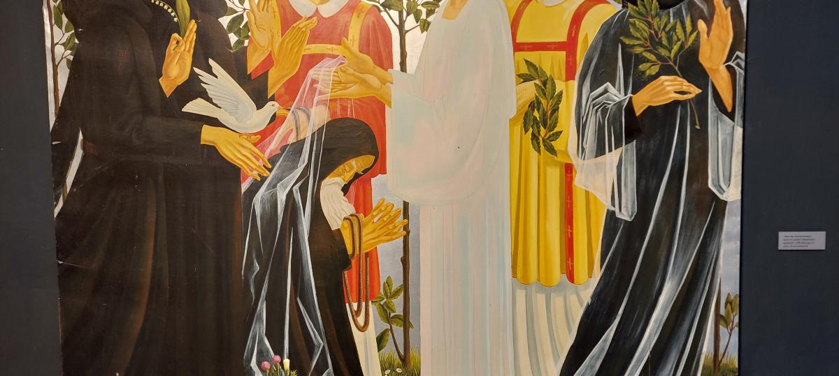 Ausstellung in St. Ottilien: Ein frommer Maler im Angesicht der Engel