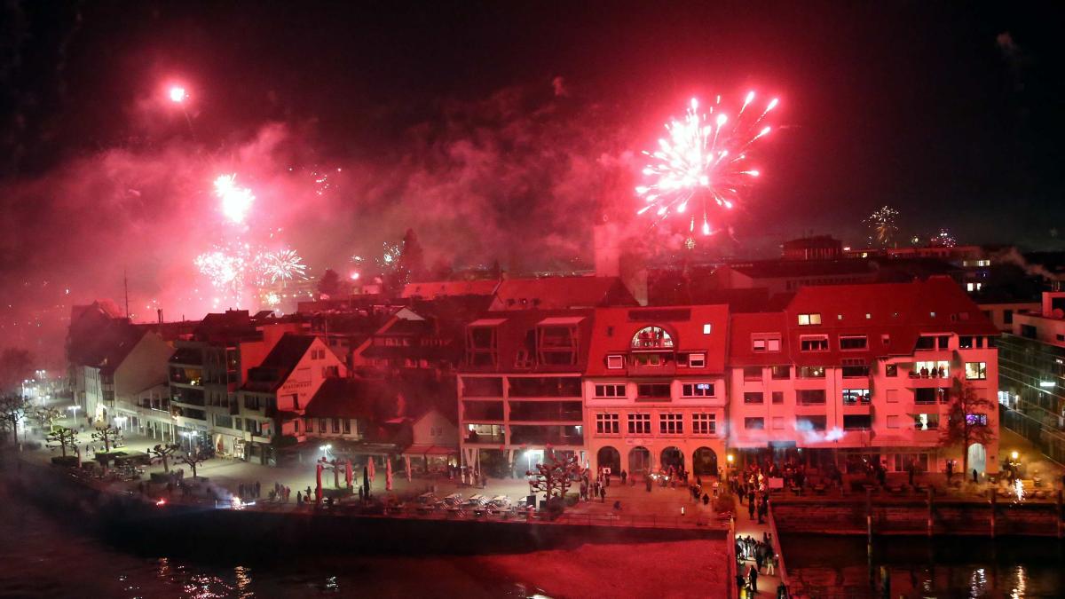 New Year's Eve 2025 at Lake Constance: Where was the highest ...