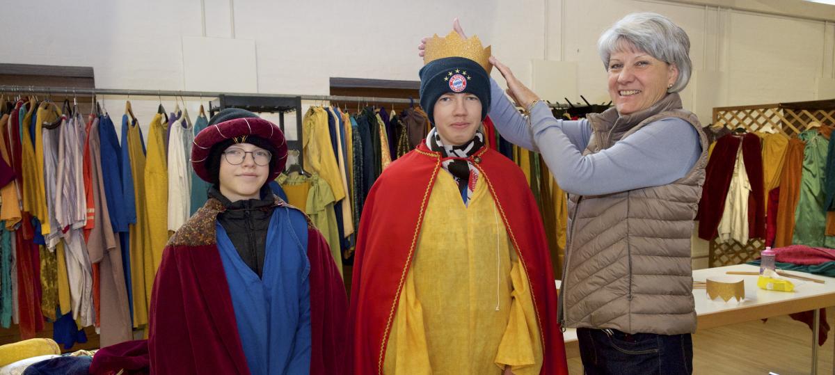 Wenn der Vorhang zum Königsmantel wird