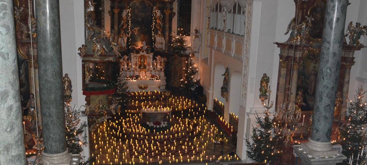 Nach dem Fest: Orgelmusik im Kerzenschein