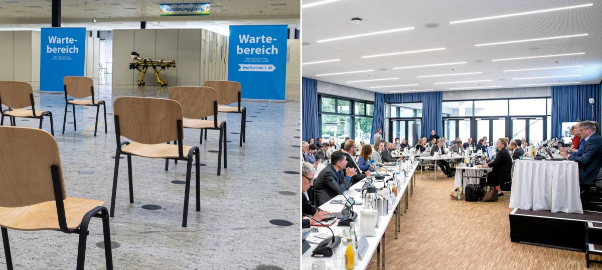 Stadt Augsburg droht Millionenloch wegen Impfzentrum: Hinter den Kulissen wird es ernst