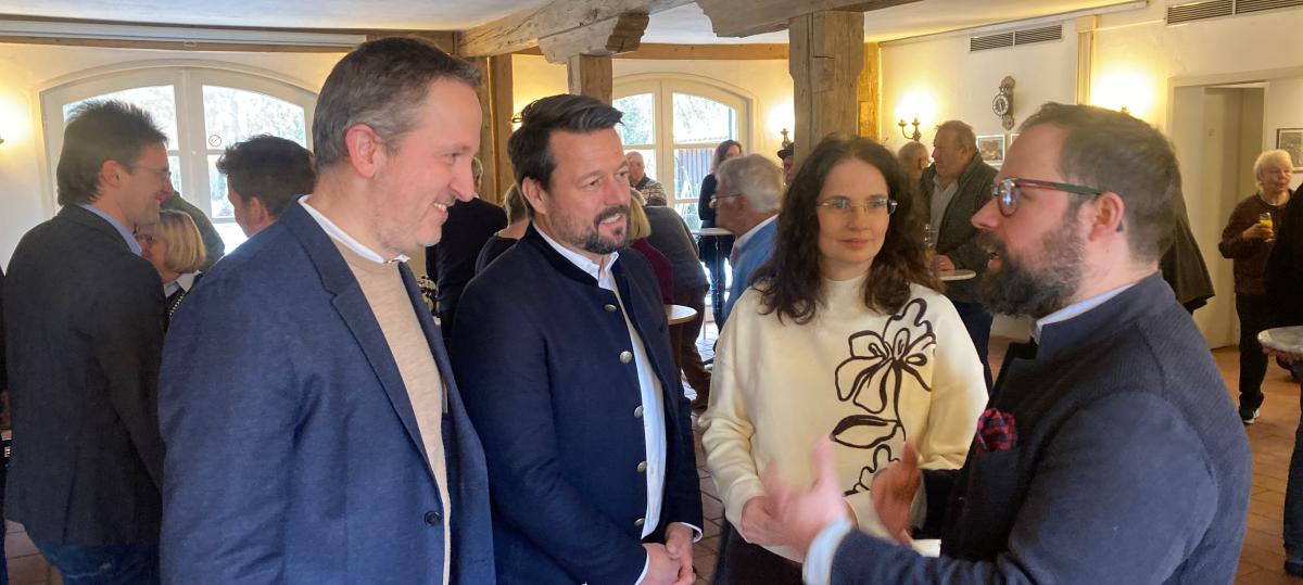 „Speeddating“ der Kandidaten lockert den Neujahrsempfang der Kreis-SPD auf