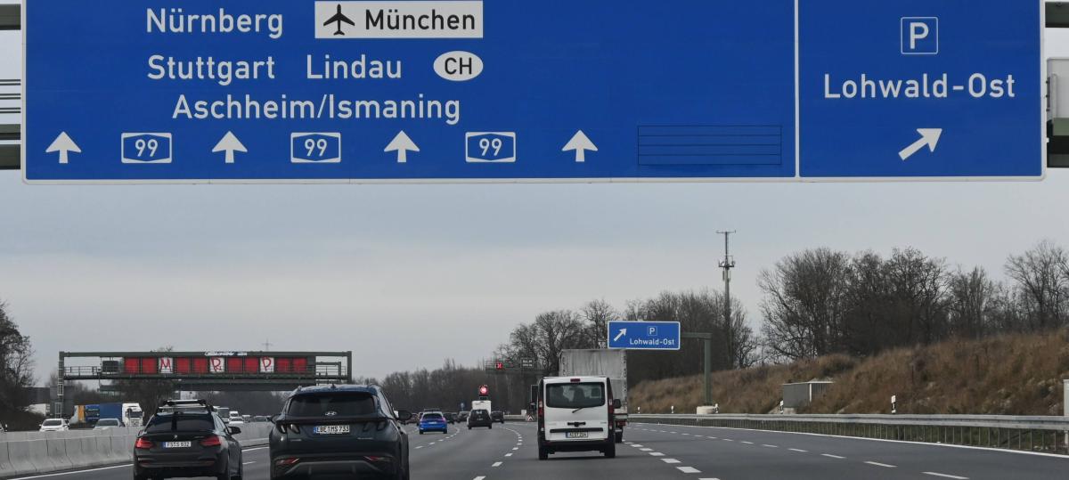Bis zu zehn Spuren: Diese Straßen in Bayern sind extrabreit