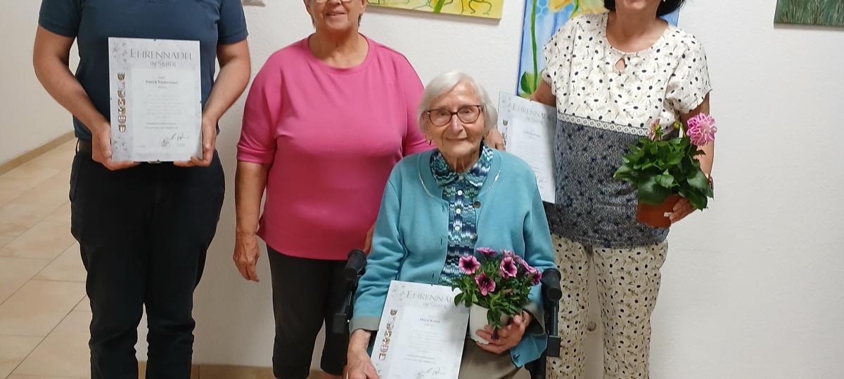 Ehrungen für 25 Jahre Mitgliedschaft