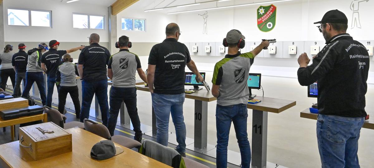 Stoffen startet in der Bayernliga Luftpistole mit einem Heimwettkampf ins neue Jahr