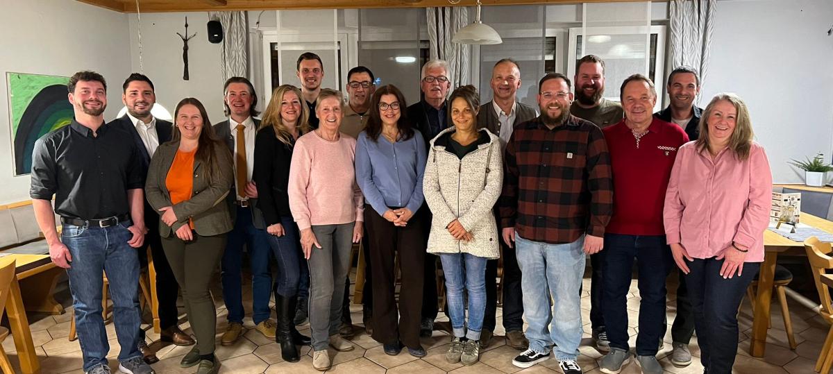 Freie Wählergemeinschaft Pfaffenhofen nominiert ihre Kandidatinnen und Kandidaten für die Kommunalwahl