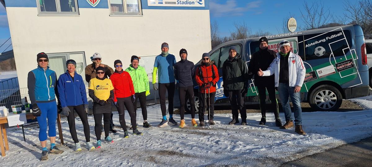 Der Dreikönigslauf in Landsberg war nur was für "eiserne" Sportler
