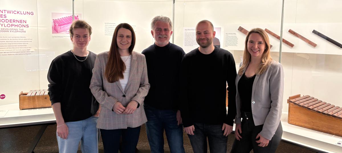 Daniela Groß besucht neues Carl-Orff-Museum