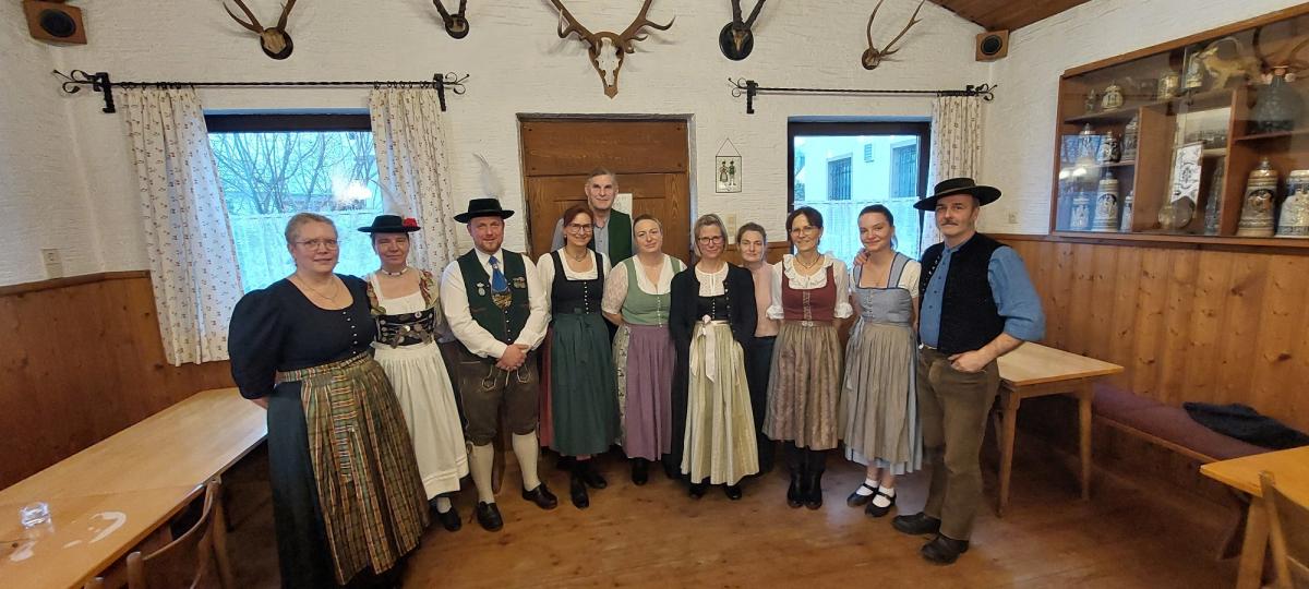 Neuwahlen und Ehrungen beim Trachtenverein