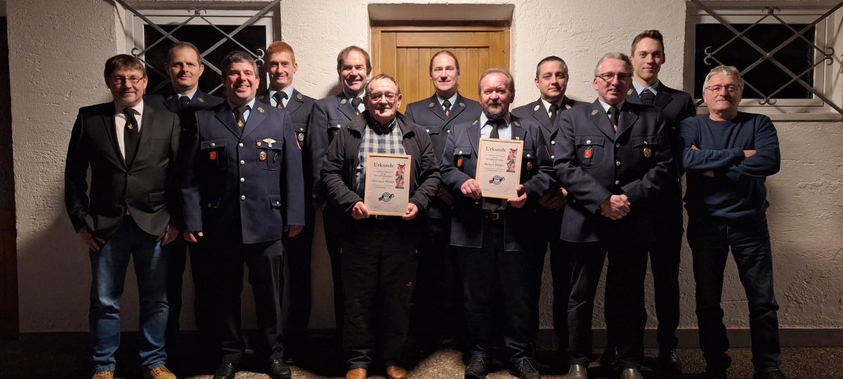 Freiwillige Feuerwehr Unterdießen zieht Bilanz bei Jahreshauptversammlung