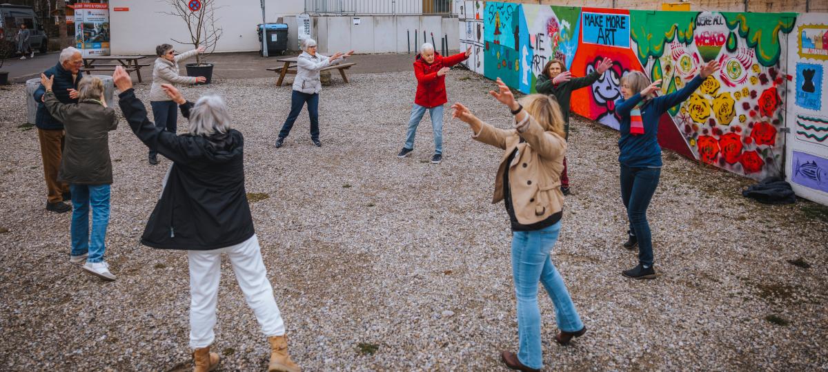 Das Projekt „Offene Bewegungstreffs“ wächst weiter