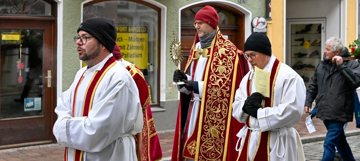 Die Sebastiansprozession in Landsberg