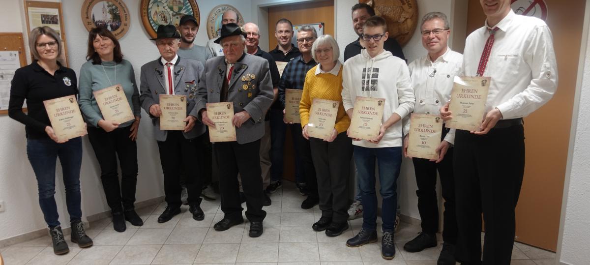 Auszeichnung für Mitglieder