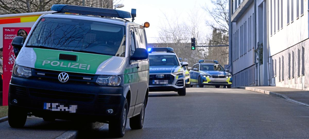 Großer Einsatz in Augsburg: Randalierer soll mit Messer unterwegs gewesen sein