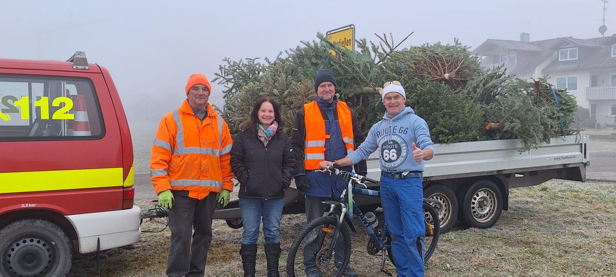 Die Wiesbachradelfreunde trotzen dem Nebel