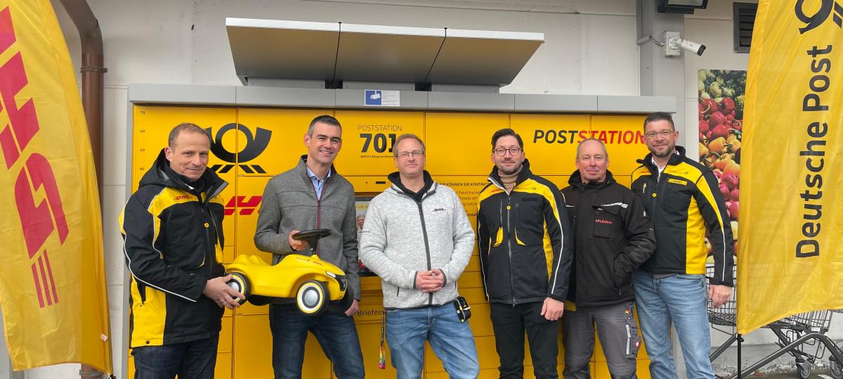 Neue Poststation in Utting offiziell eröffnet